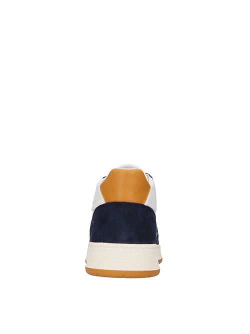 Sneakers in pelle e camoscio D.A.T.E. | COURT 2.0 MID COLOREDBIANCO-CUOIO